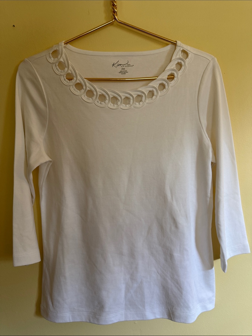 Kim Rogers Petite 100% Cotton Tee